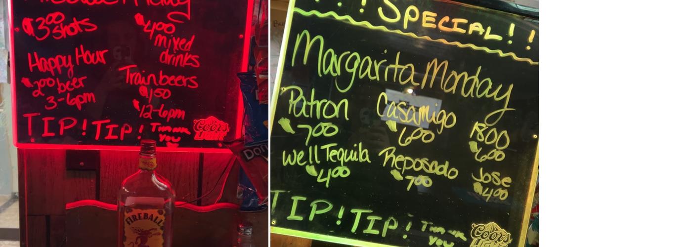 Wagon Wheel Menu