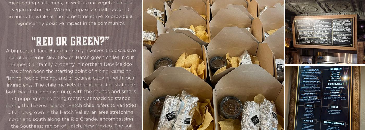Taco Buddha Menu