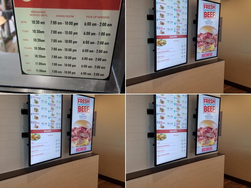 Wendy's Menu