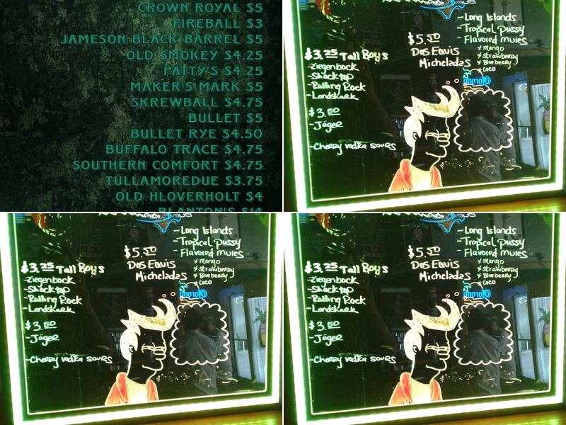 Texan II Menu