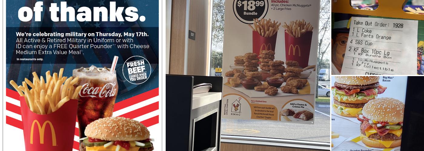 McDonald's Menu