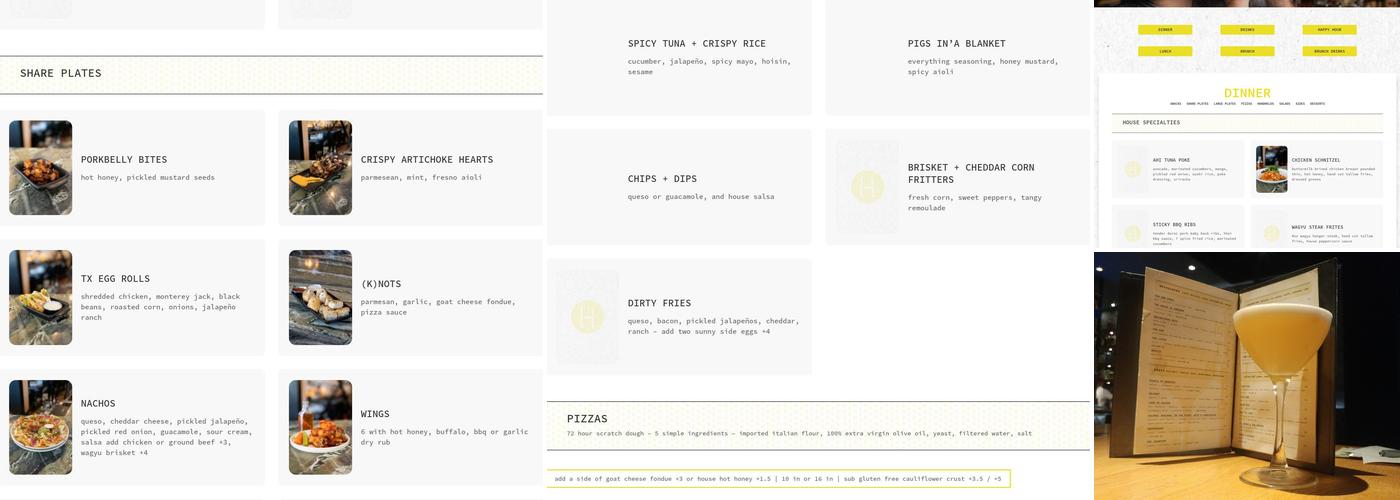 HIDE Menu