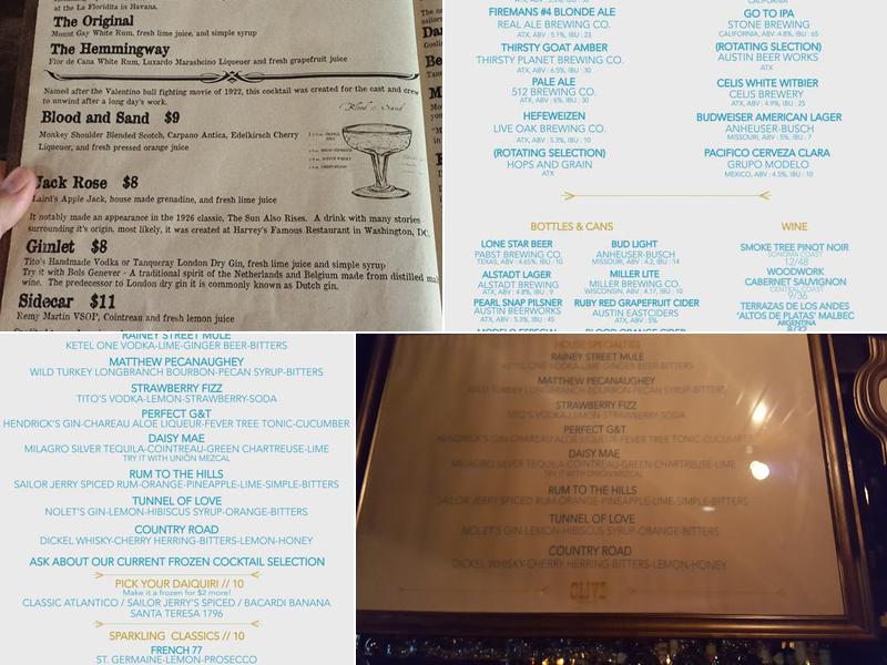 Clive Menu