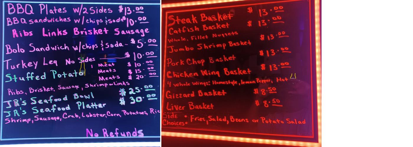 Club New Start Bar n Restaurant Menu