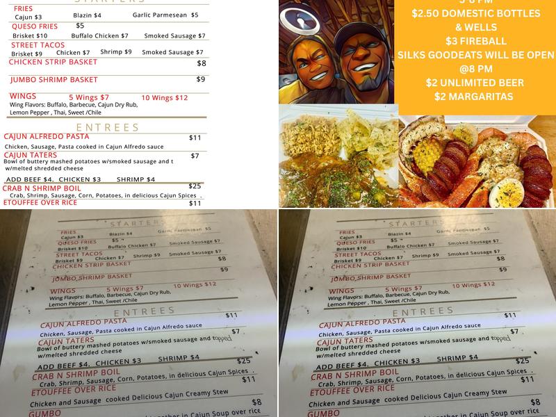 Bash Riprock's Menu