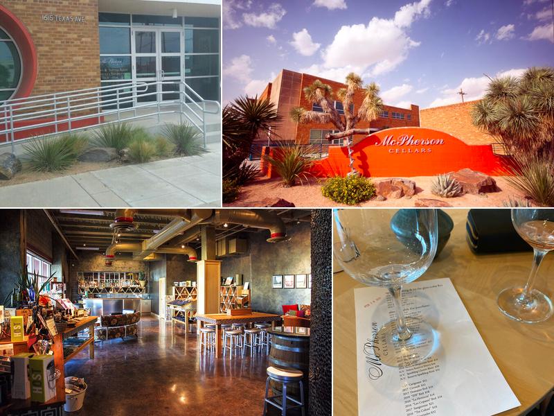 McPherson Cellars Winery 1615 Texas Ave, Lubbock