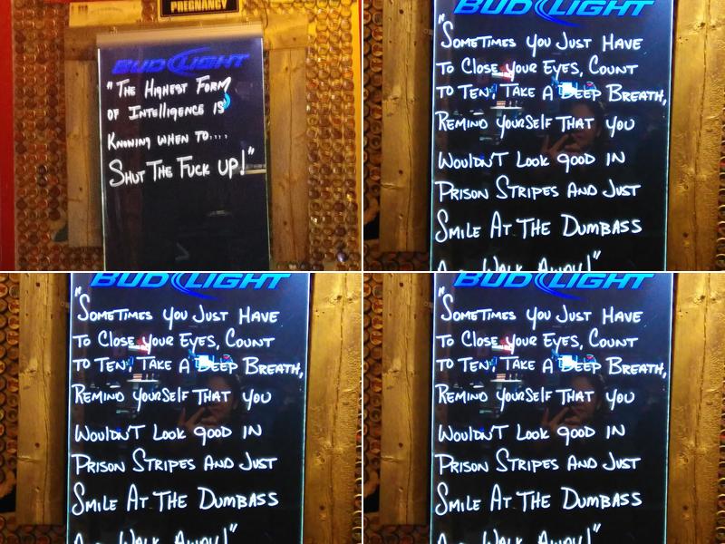 Rumors Menu