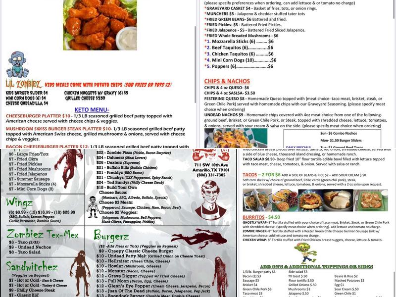 Pub 26 Menu