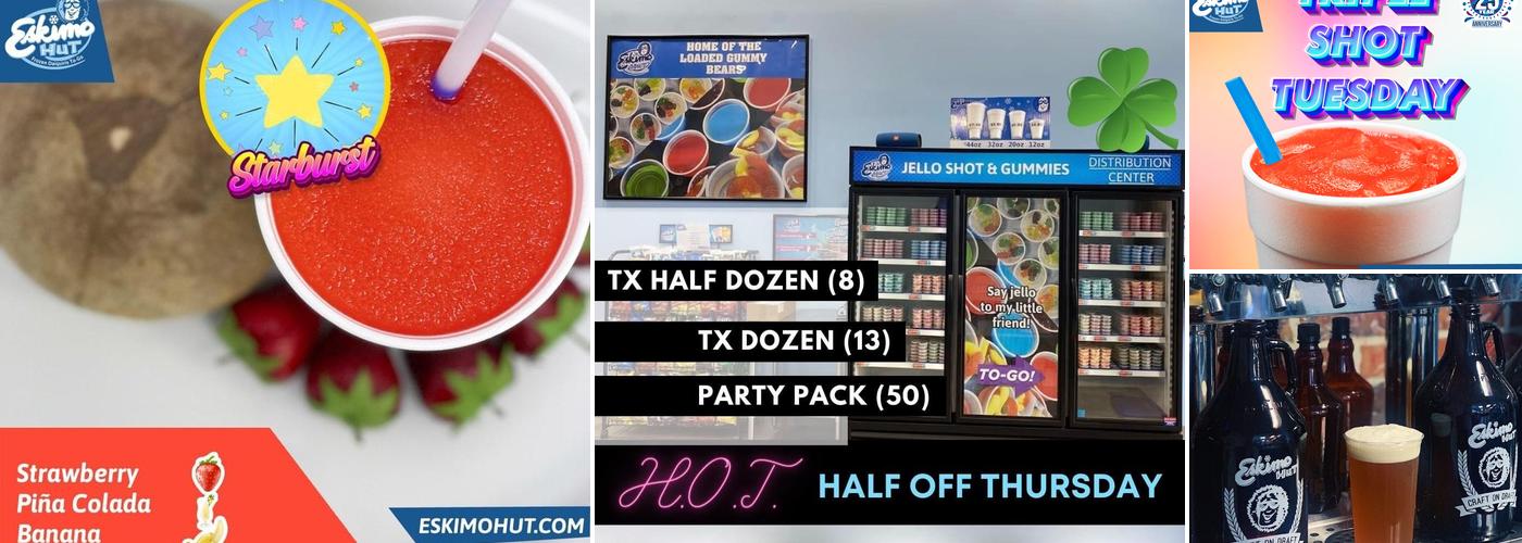 Eskimo Hut - Frozen Daiquiris To-Go