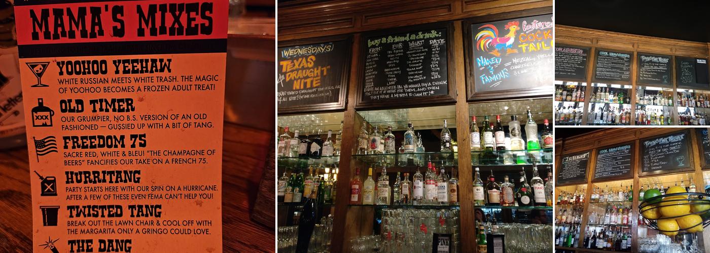 The Libertine Bar Menu