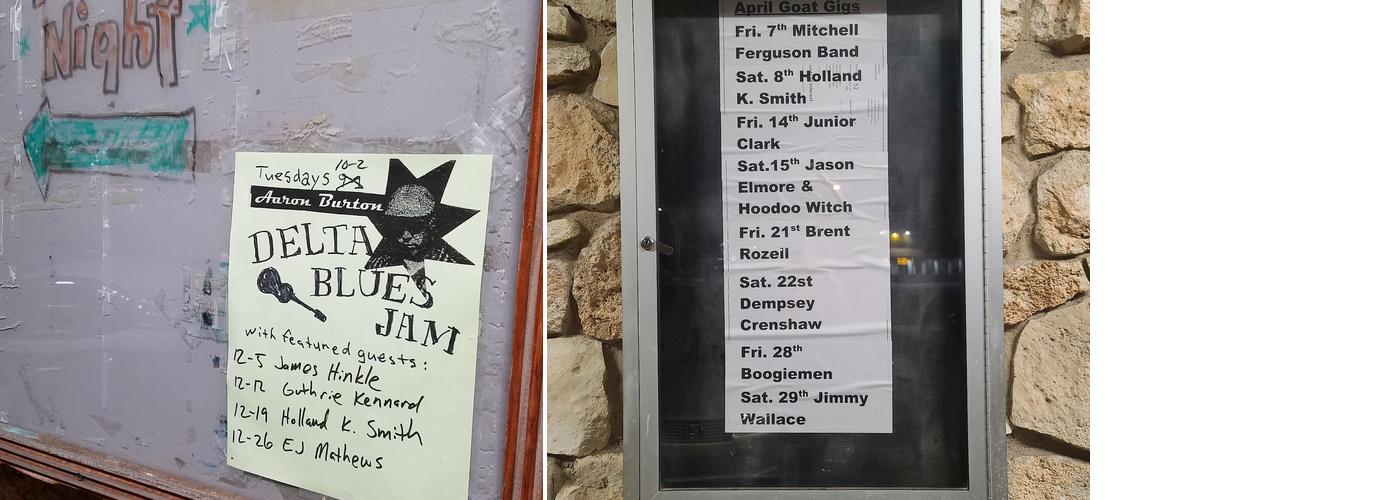 The Goat Menu