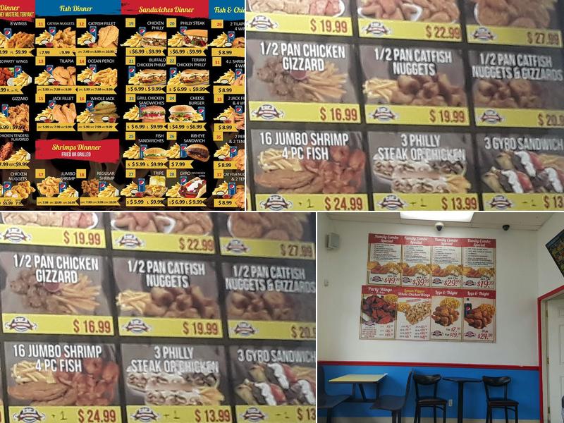 Pop's Fish & Chicken Menu