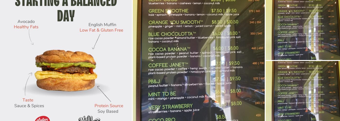Main Squeeze Juice Co. Menu