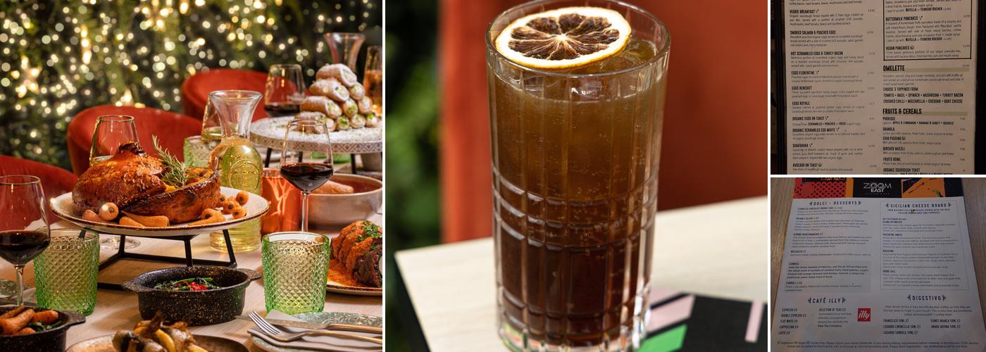 Zoom East Kitchen & Bar Menu