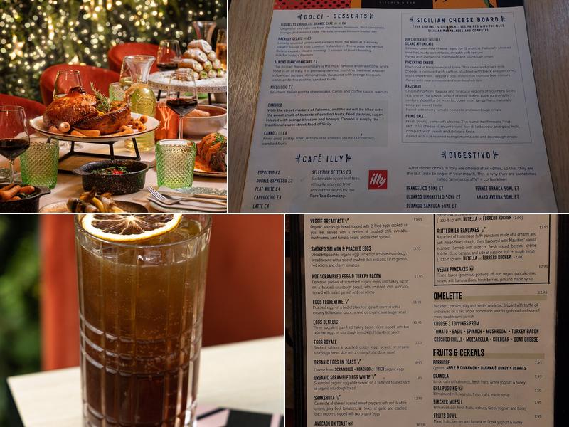 Zoom East Kitchen & Bar Menu