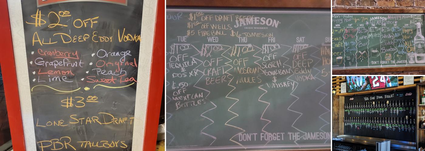 Rose City Draft House Menu