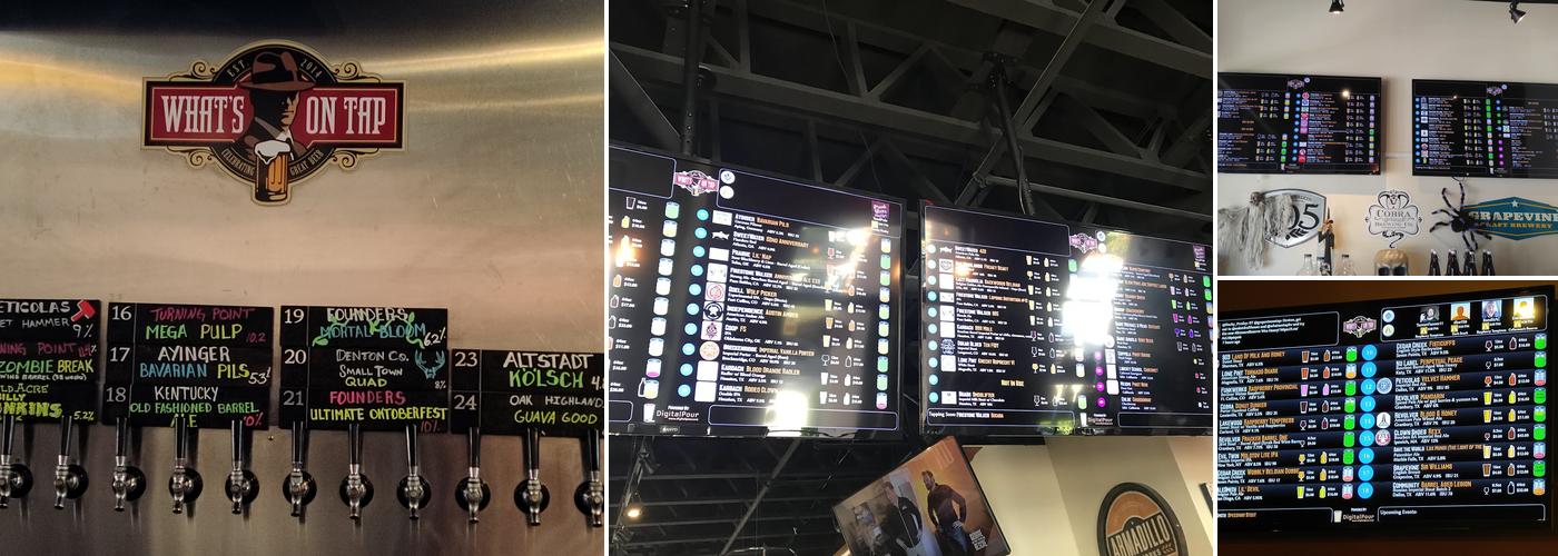What's On Tap Menu