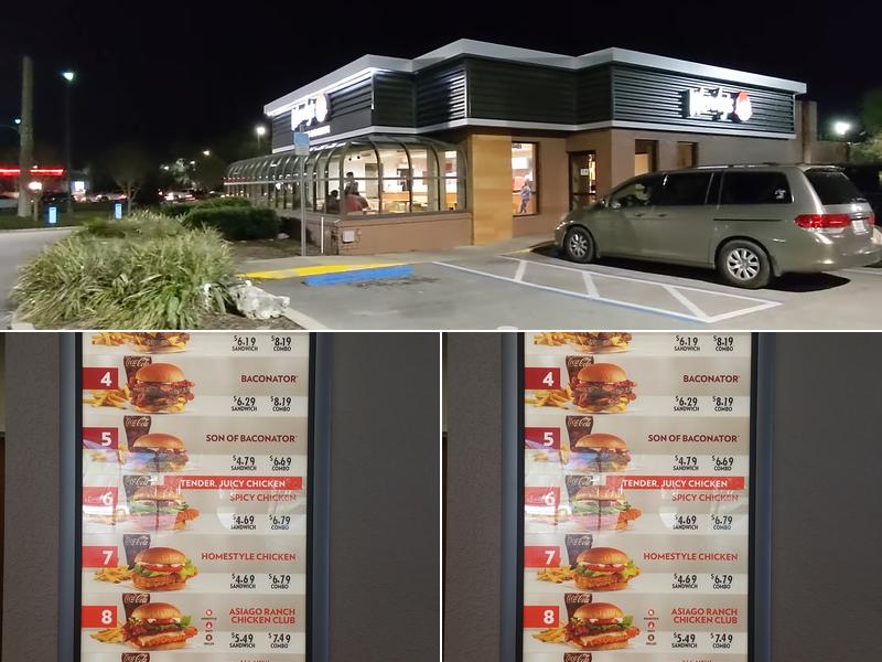 Wendy's Menu