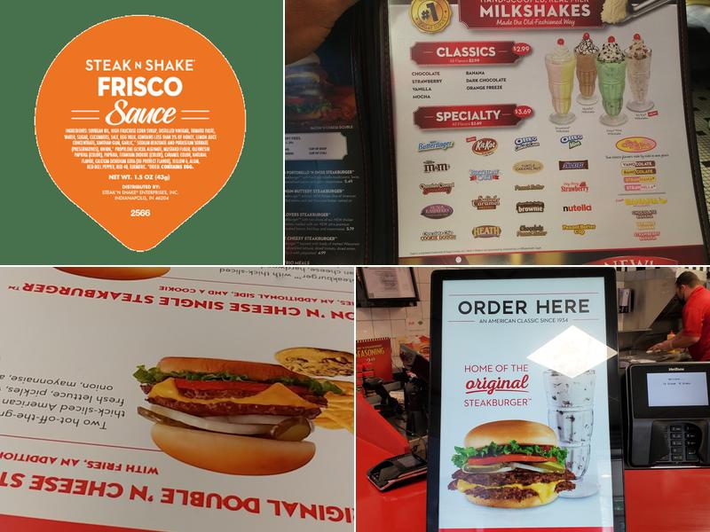 Steak 'n Shake Menu
