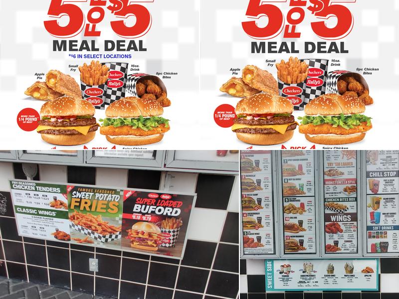 Checkers Menu