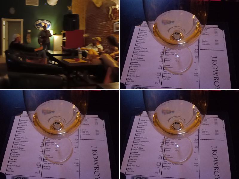 J Kowboy Wine Bar Menu