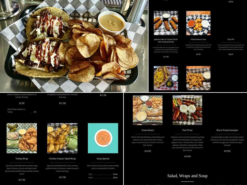 Black Whale Pub Menu