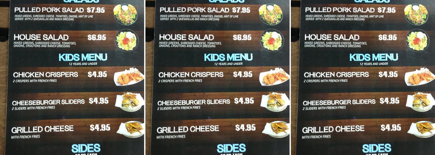 Conway's Menu