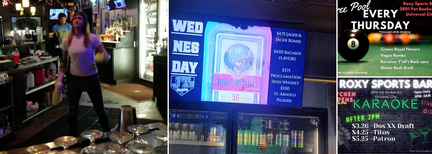 JT'S Sports Bar & Grill Menu