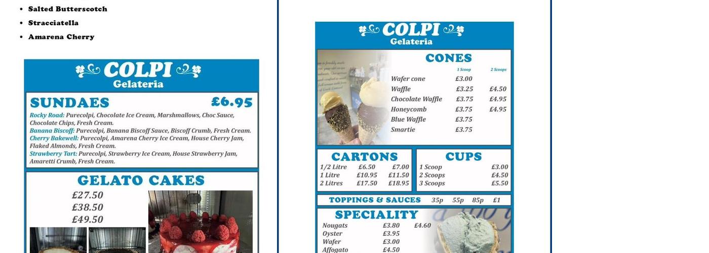 Colpi Menu