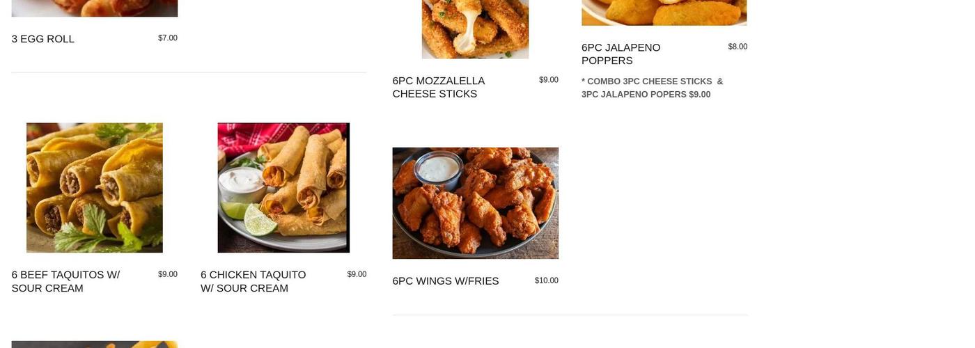 Chayns Menu