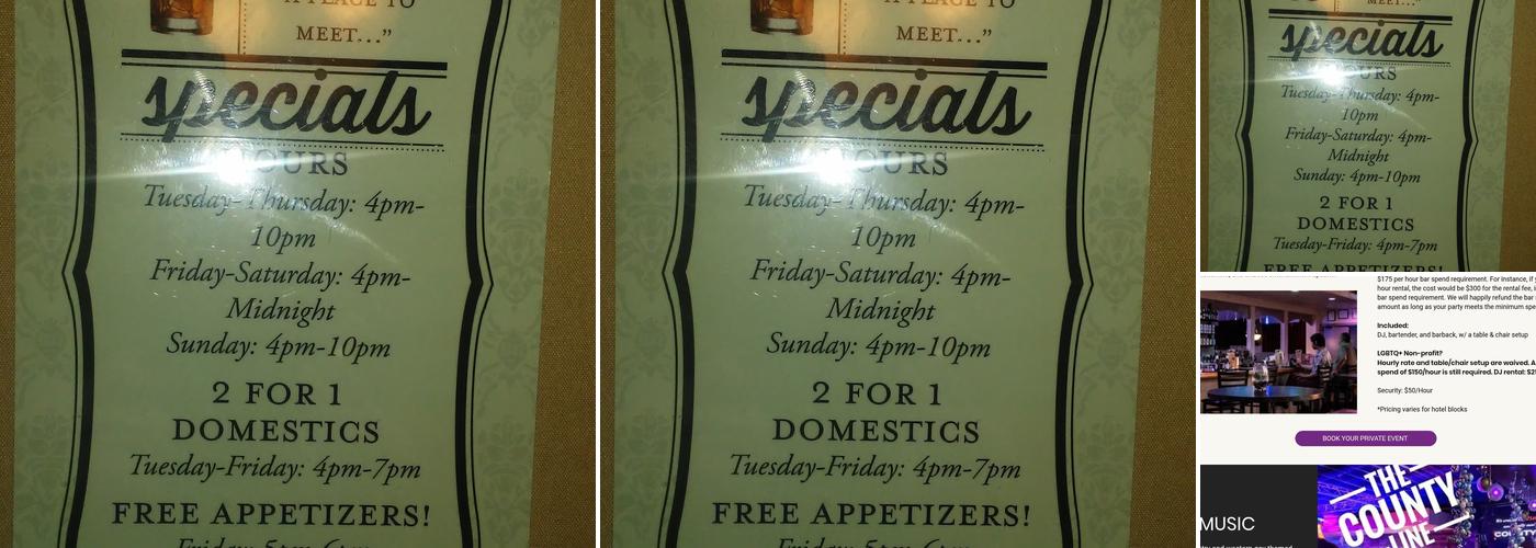 District Hotel Menu