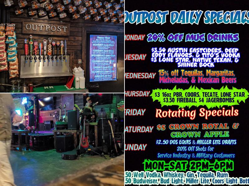 The Local Outpost Menu