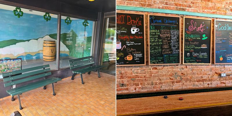 Finnegan's Fighting Goat Menu