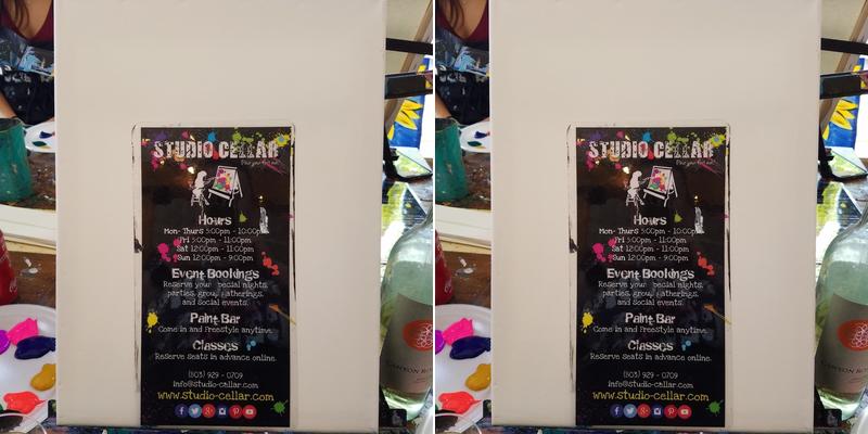 Studio Cellar Menu