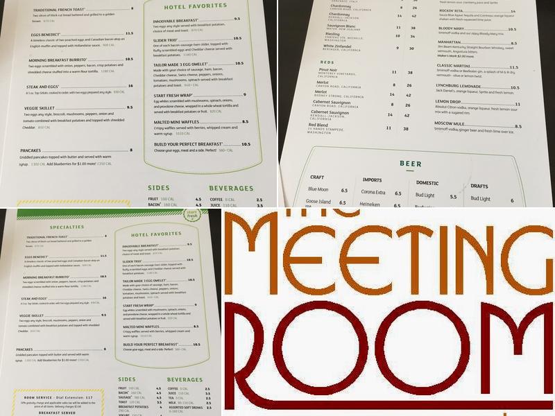The Meeting Room Restaurant & Tapas Bar Menu