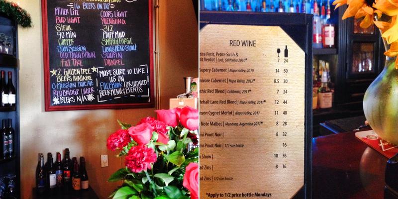 Stogie & Brew Menu