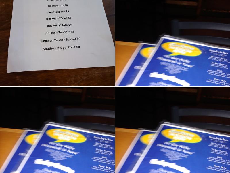 Sharkey's Pub Menu