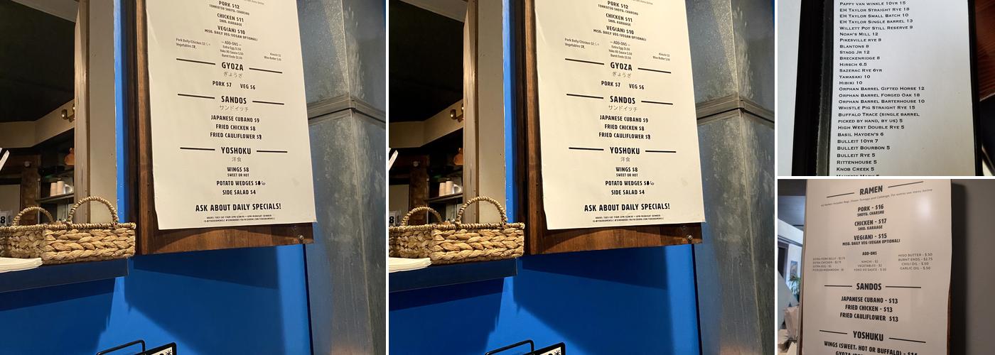 Dick N' Dixie's Menu