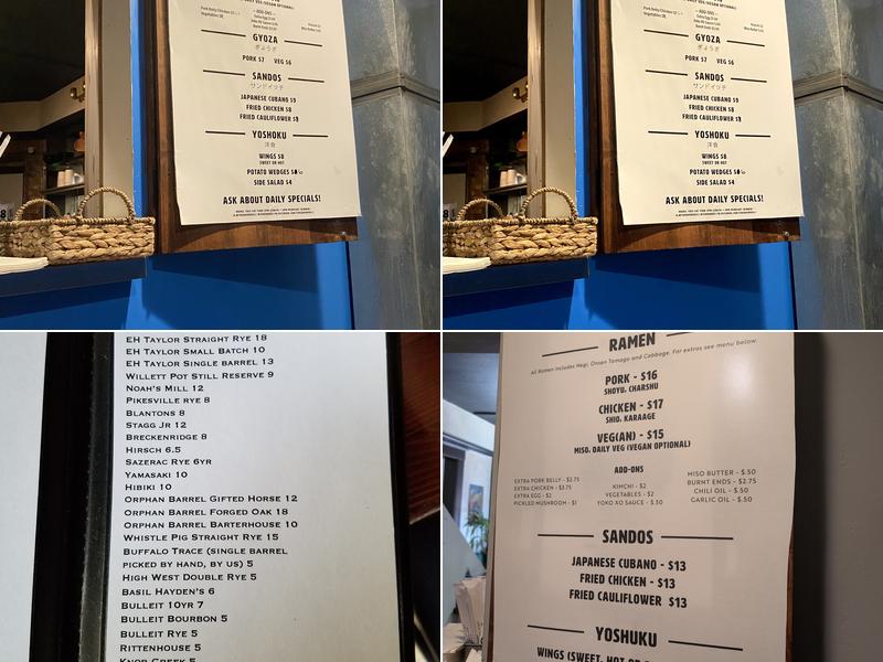 Dick N' Dixie's Menu