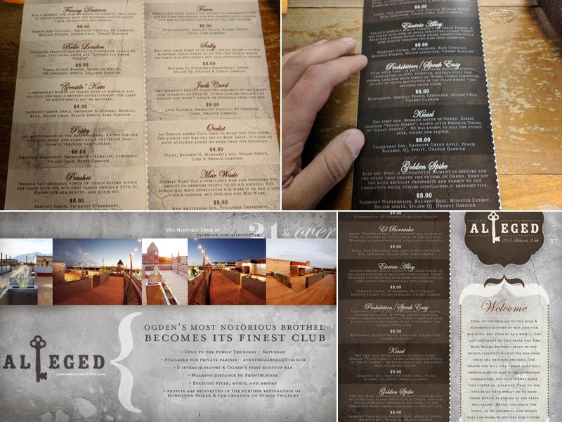 Alleged Menu