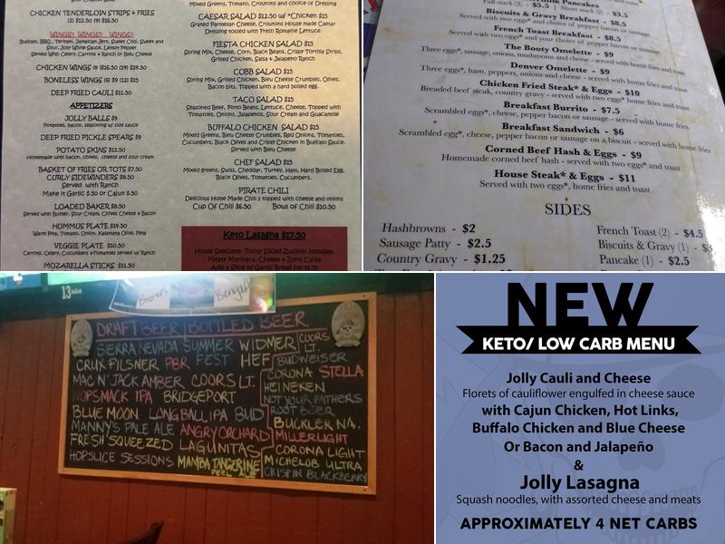 The Sports Page Menu