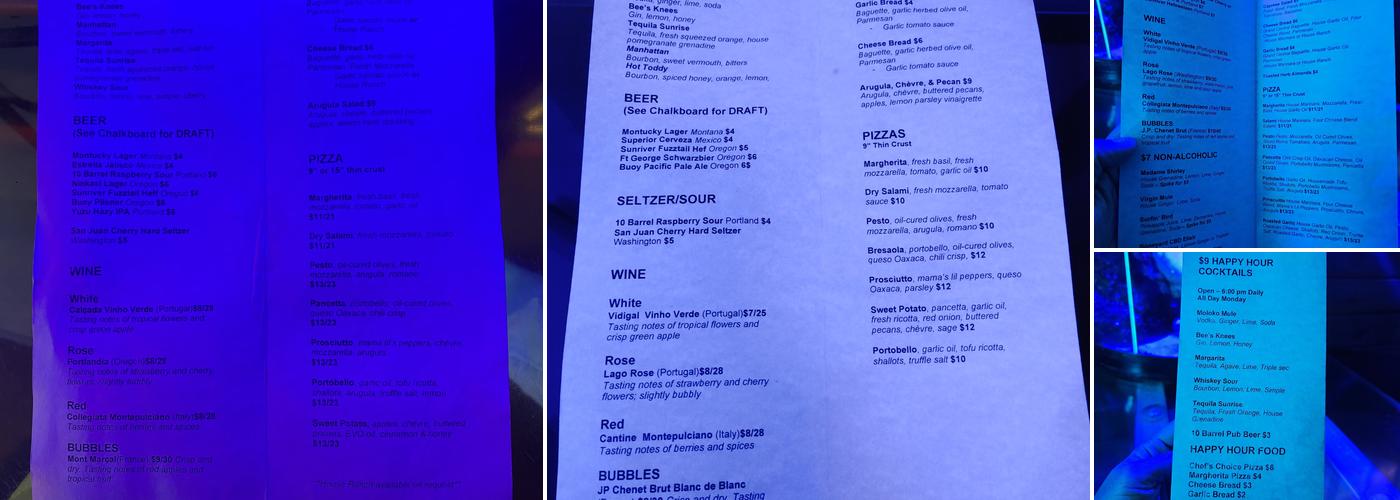 Moloko Menu