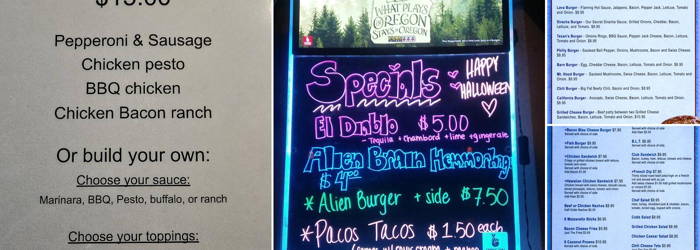 Blue Diamond Pool Grill Menu