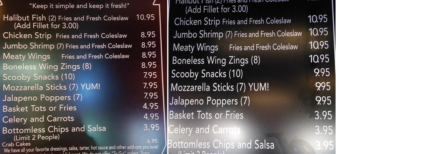 Blackjack's On Commercial Menu