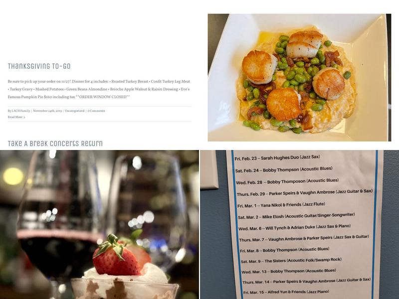 Lake Anne Coffee House & Wine Bar Menu