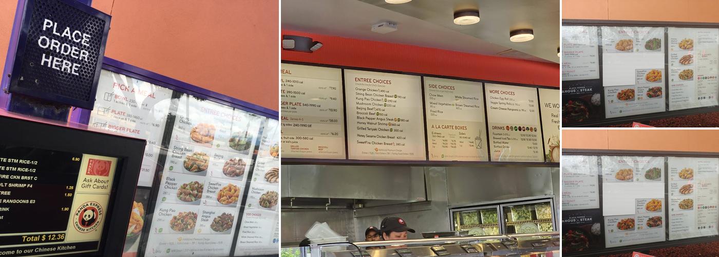 Panda Express Menu