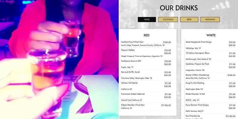 Twelve 21 Restaurant & Lounge Menu