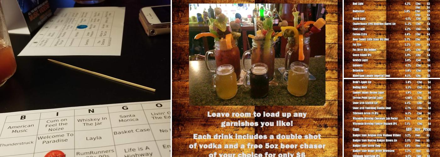 RumRunners Menu