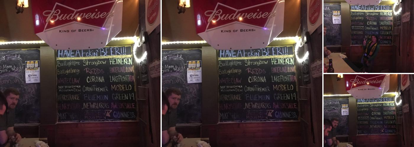 Stir-Ups Parlor & Saloon Menu