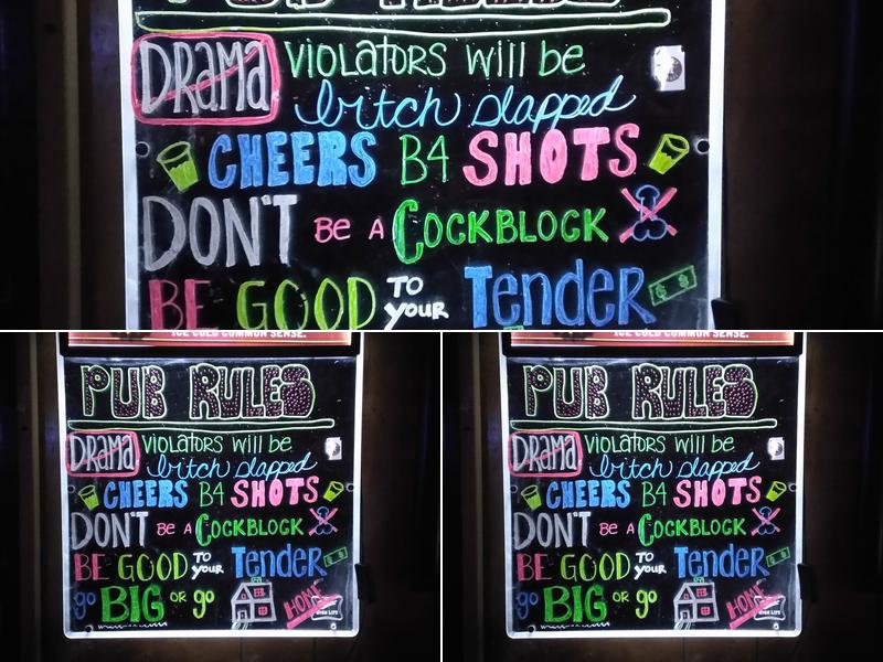 Apple Pub Menu